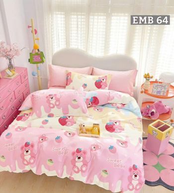  Bộ Chăn Ga Gối EMB 64